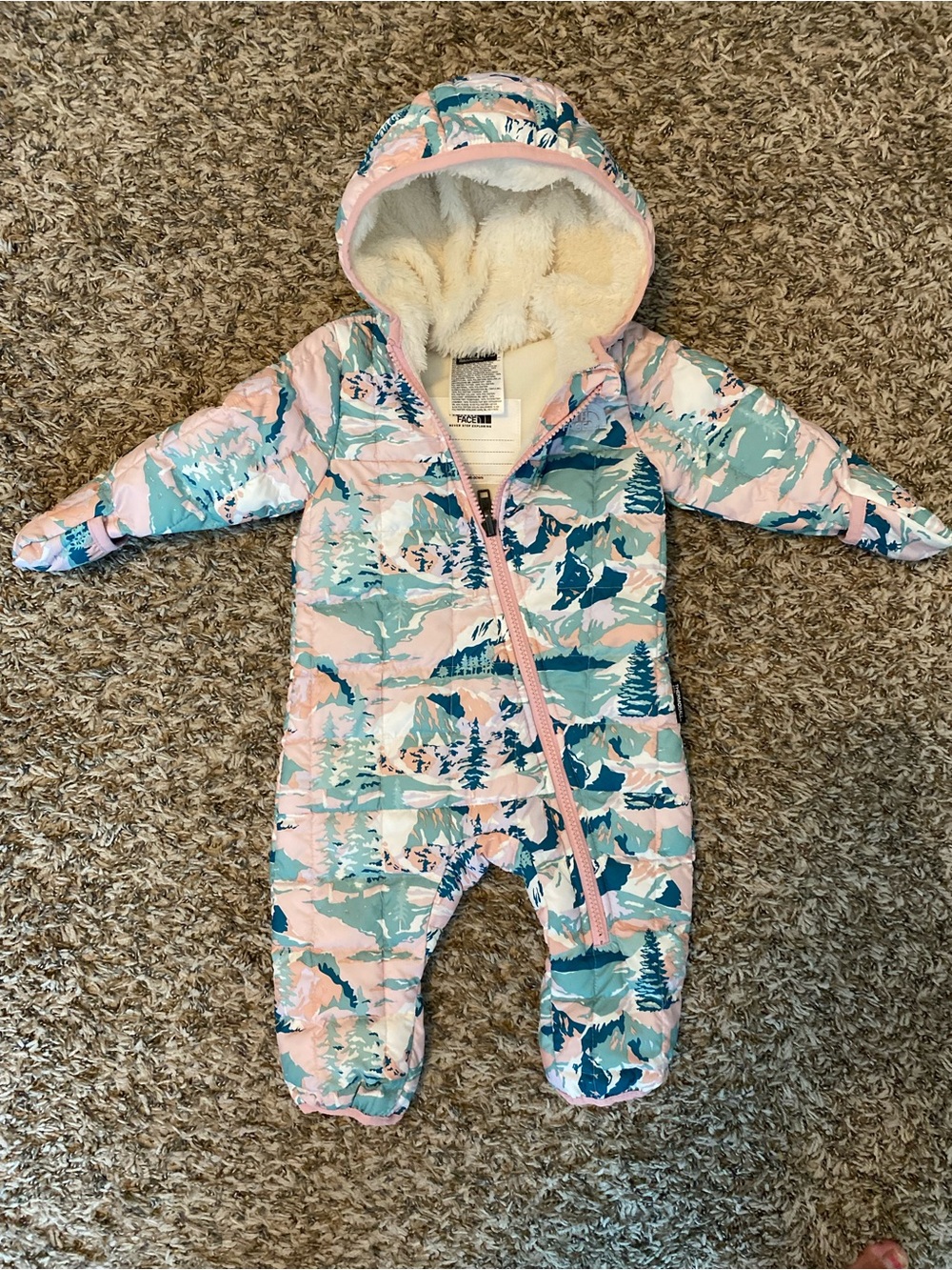 The North Face Baby ThermoBall One-Piece bunting snowsuit